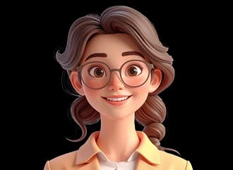 Innovator Girl Illustration